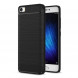 Чехол накладка Carbon Fibre для Xiaomi Mi5 (черный)