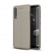 Чехол накладка Litchi Grain для Huawei P20 Pro / P20 Plus (серый)