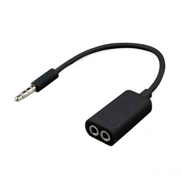Переходник Dialog CA-0001 AUX Jack 3.5mm - 2AUX