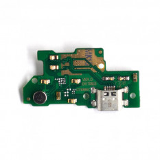 Шлейф Huawei Y7 2017 на системный разъем зарядки, микрофон