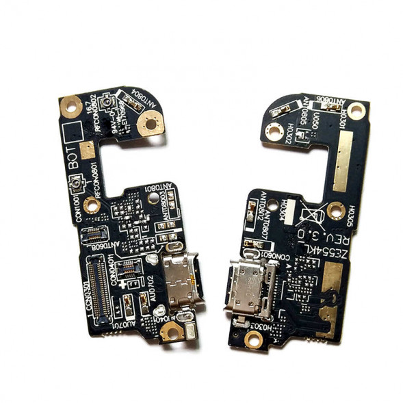 Шлейф Asus ZE554KL ZenFone 4 плата на разъем зарядки