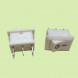 Переключатель ON-OFF 15x21мм 3A 250VAC 3Pin (белая клавиша)