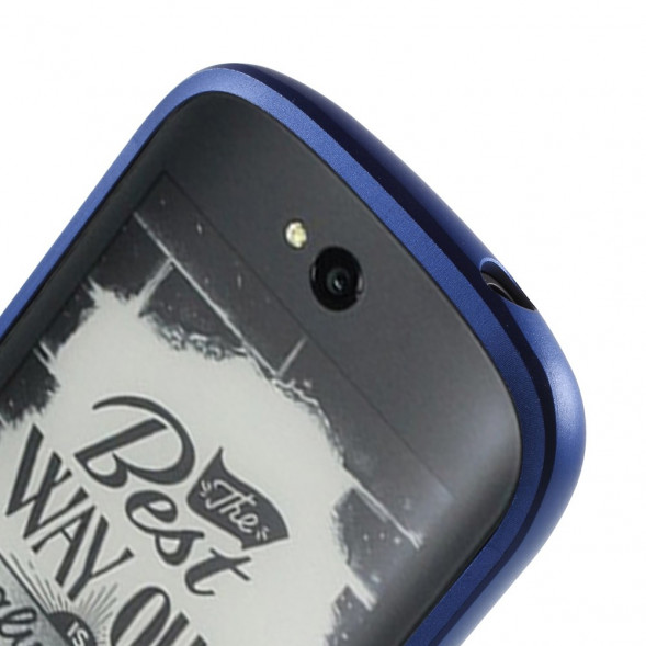 Алюминиевый бампер для Yotaphone 2 (синий)