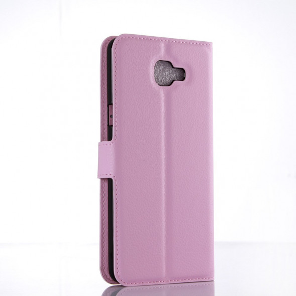 Чехол книжка с визитницей для Samsung Galaxy A9 (2016) (Розовый)