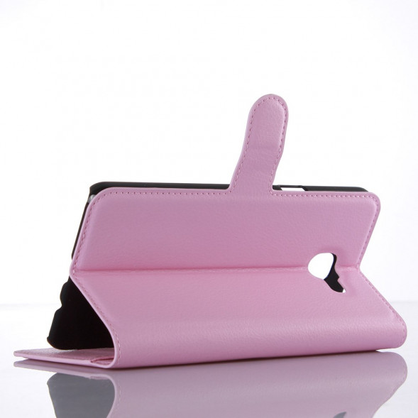 Чехол книжка с визитницей для Samsung Galaxy A9 (2016) (Розовый)