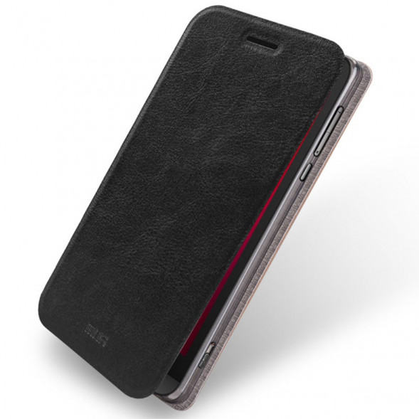 Чехол книжка Mofi для Asus Zenfone Zoom ZX551ML, ZX550ML (Черный)