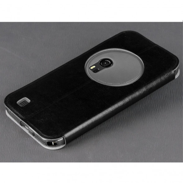 Чехол книжка Mofi для Asus Zenfone Zoom ZX551ML, ZX550ML (Черный)