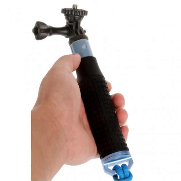 Мини монопод для селфи камеры GoPro Hero 4, 3 +, 3, 2, 1 (Синий)