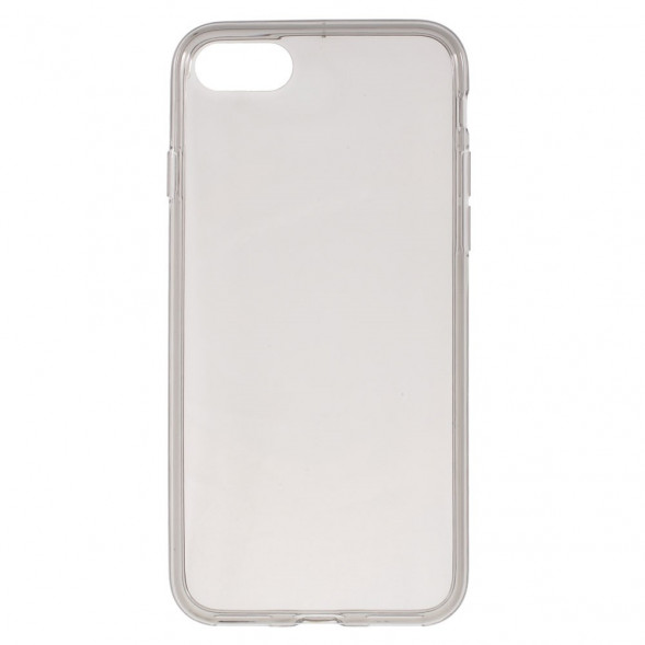 Силиконовый TPU накладка чехол для iPhone 7 (Серый)