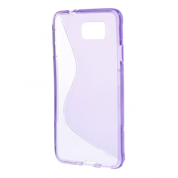 Антискользящий чехол для Samsung Galaxy Alpha G850 (Фиолетовый)