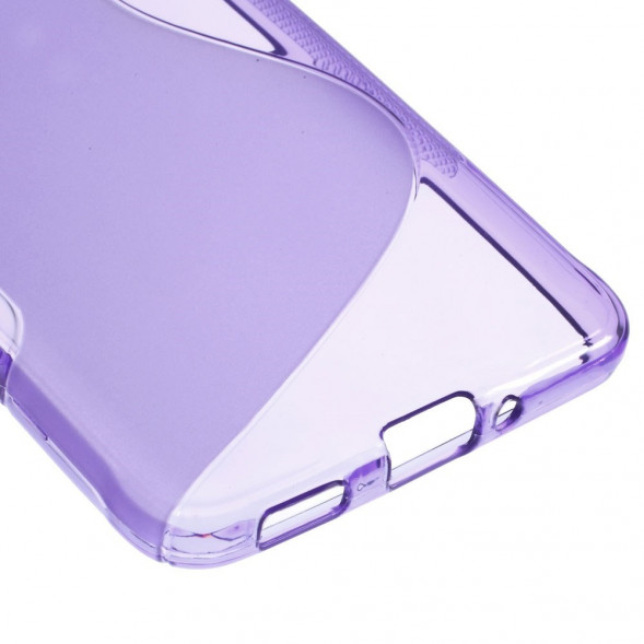 Антискользящий чехол для Samsung Galaxy Alpha G850 (Фиолетовый)