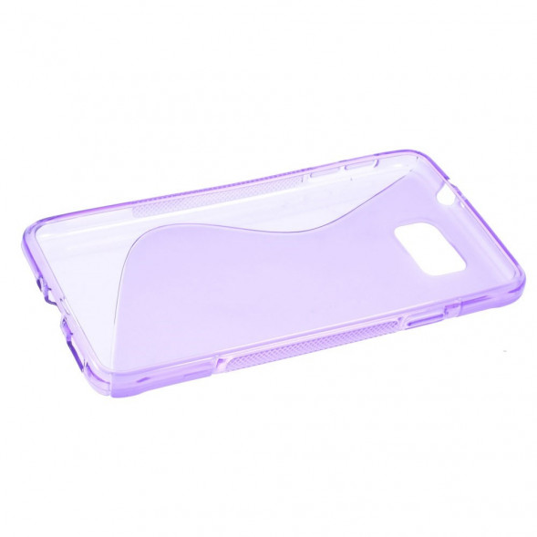 Антискользящий чехол для Samsung Galaxy Alpha G850 (Фиолетовый)