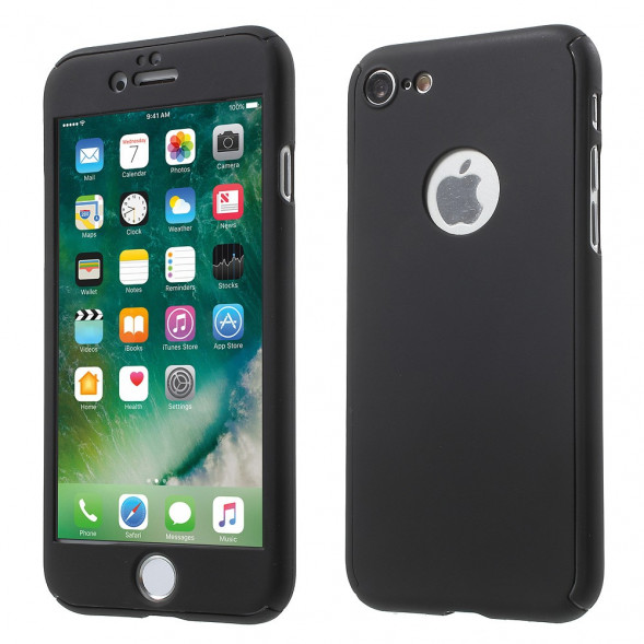 Чехол на две стороны для iPhone 7 / iPhone 8 (черный)
