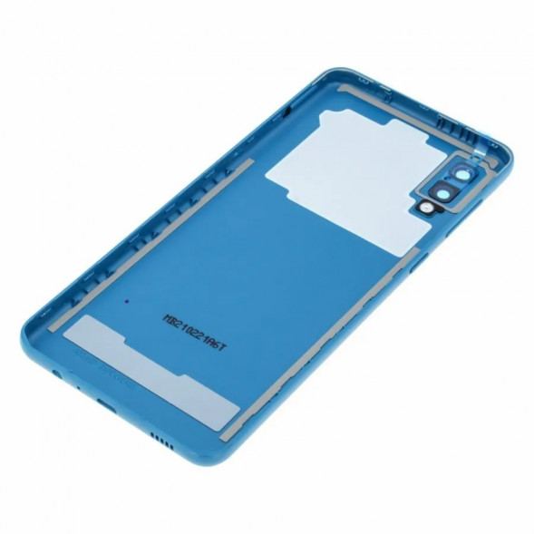 Задняя крышка корпус для Samsung Galaxy A02 SM-A022F (Синяя)