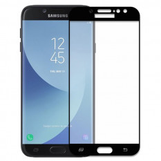 Защитное стекло 3D для Samsung Galaxy J7 (2017) SM-J730 (черное)