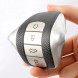 Чехол для ключа Omoda C5, Chery Tiggo 8 Pro, Tiggo 8 Pro Max, Tiggo 8 plus, 5 Plus, 7 Pro (Серебристый)