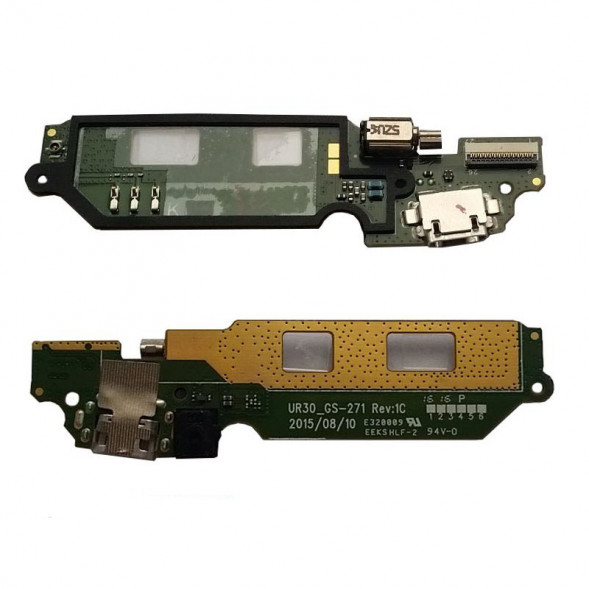 Нижняя плата шлейф для Acer Z530 на разъем зарядки, микрофон