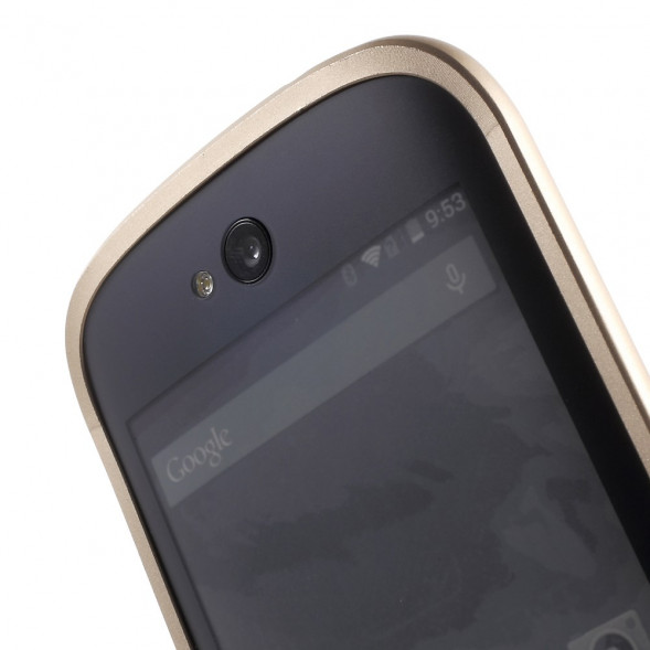Алюминиевый бампер для Yotaphone 2 (золотой)