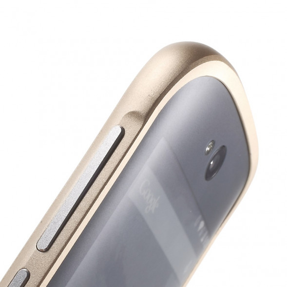 Алюминиевый бампер для Yotaphone 2 (золотой)