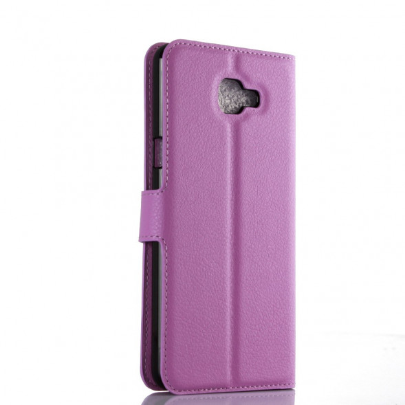 Чехол книжка с визитницей для Samsung Galaxy A9 (2016) (Фиолетовый)