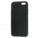 Силиконовый чехол накладка для iPhone 6, 6S (Черный)