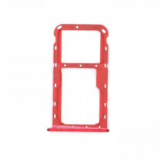 Контейнер SIM карты для Huawei Honor 7X (Красный)