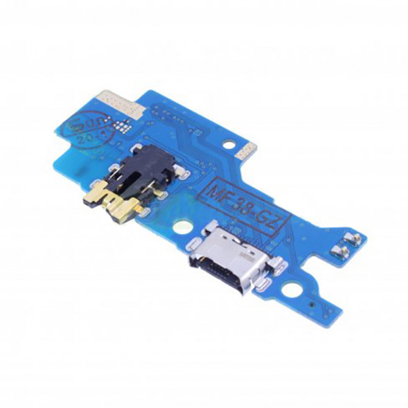 Шлейф для Samsung M307 Galaxy M30s плата на разъем зарядки, гарнитуры, микрофон