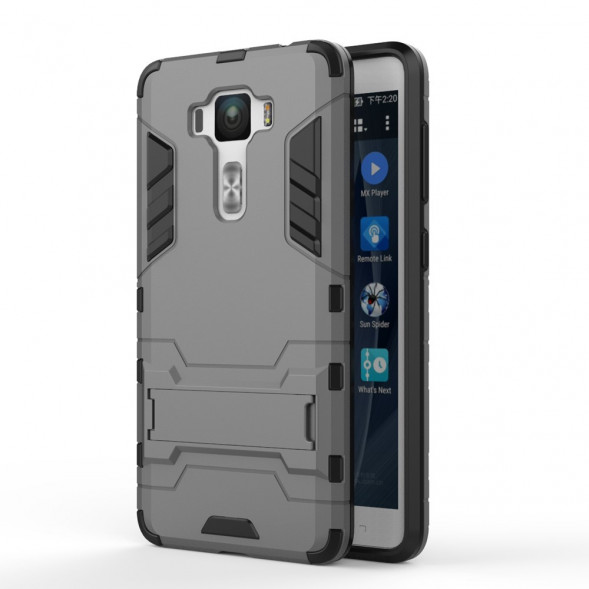 Чехол Duty Armor с подставкой для ASUS ZenFone 3 Deluxe ZS550KL (Серый)