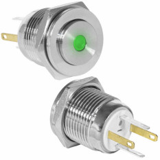 Кнопка антивандал. GQ16PH-10D/JL/G/N off-(on)