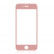 3D Защитное стекло для iPhone 6, 6S (Розовое Золото)