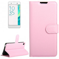 Чехол с визитницей для Sony Xperia XA, XA Dual F3111, F3112 (розовый)