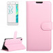 Чехол с визитницей для Sony Xperia XA, XA Dual F3111, F3112 (розовый)