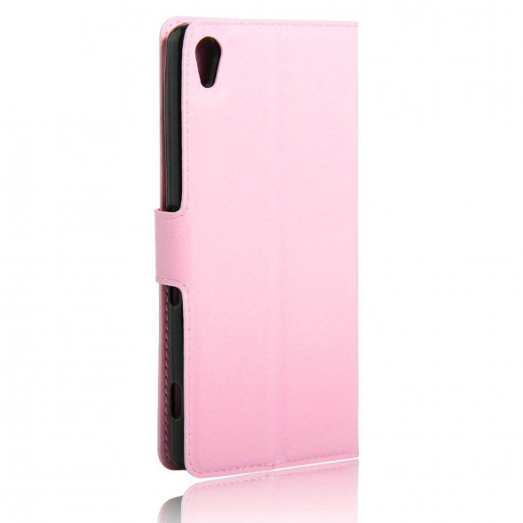 Чехол с визитницей для Sony Xperia XA, XA Dual F3111, F3112 (розовый)