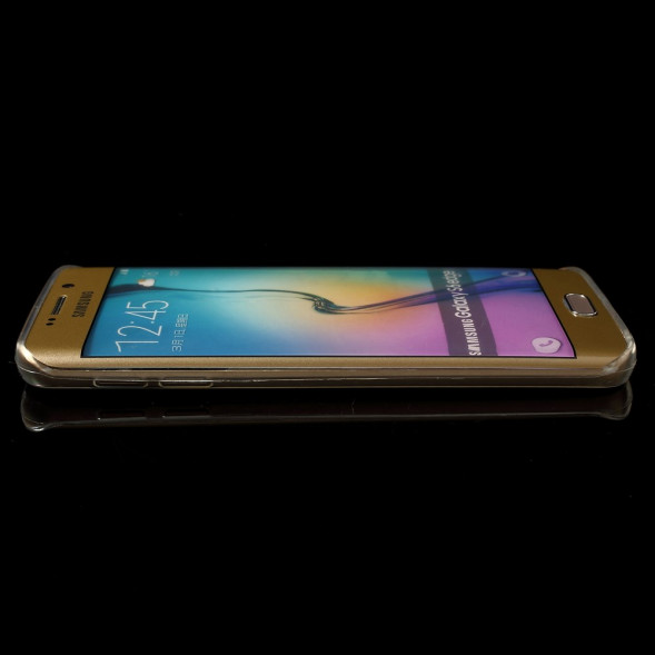 Силиконовый чехол для Samsung Galaxy S6 Edge G925 (прозрачный)