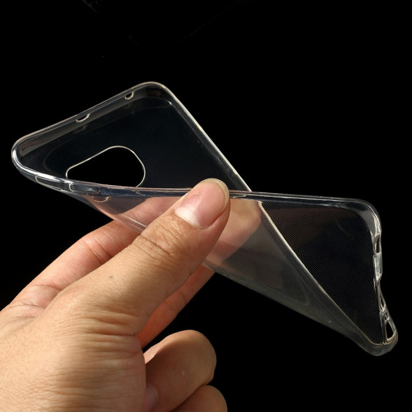 Силиконовый чехол для Samsung Galaxy S6 Edge G925 (прозрачный)