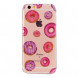 Силиконовый чехол с рисунком для iPhone 6, 6S (Пончики)