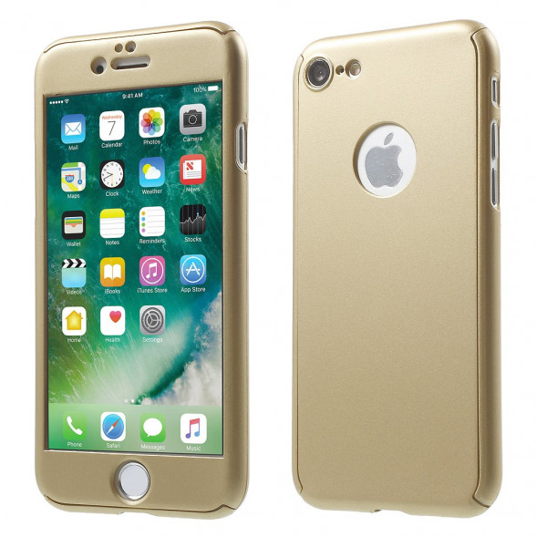 Чехол на две стороны для iPhone 7 / iPhone 8 (золото)