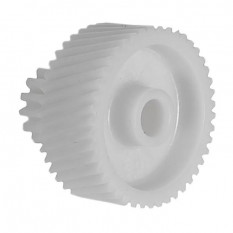 Шестерня мясорубки Kenwood KW715563 MG350/360 средняя, Д-55/28мм, зубья 27/10шт. (Косой/прямой) ШЕСТ074