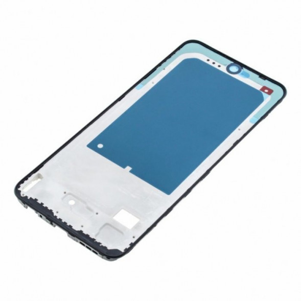 Рамка дисплея для Xiaomi Redmi Note 10, 10S (Черный) средняя часть