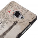 Текстурный TPU чехол накладка для Samsung Galaxy A7 (2016) SM-A710F (Эйфелева башня)