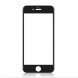 3D Защитное стекло для iPhone 6, 6S (Черный)