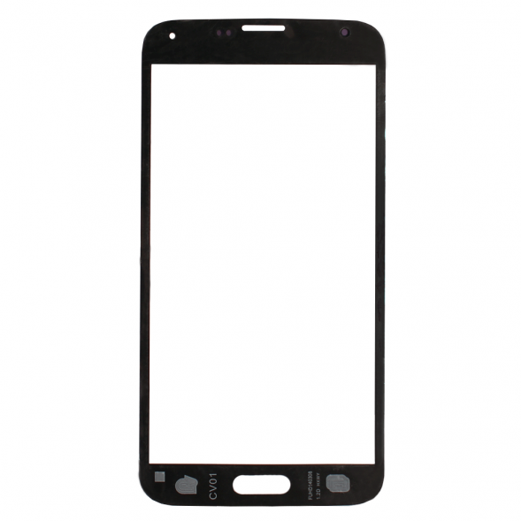 Стекло для Samsung Galaxy S5 SM-G900F (Черное)