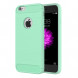 Чехол накладка Carbon Fibre для iPhone 6 / 6S (зеленый)