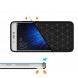 Чехол накладка Carbon Fibre для Xiaomi Mi5 (темно-синий)