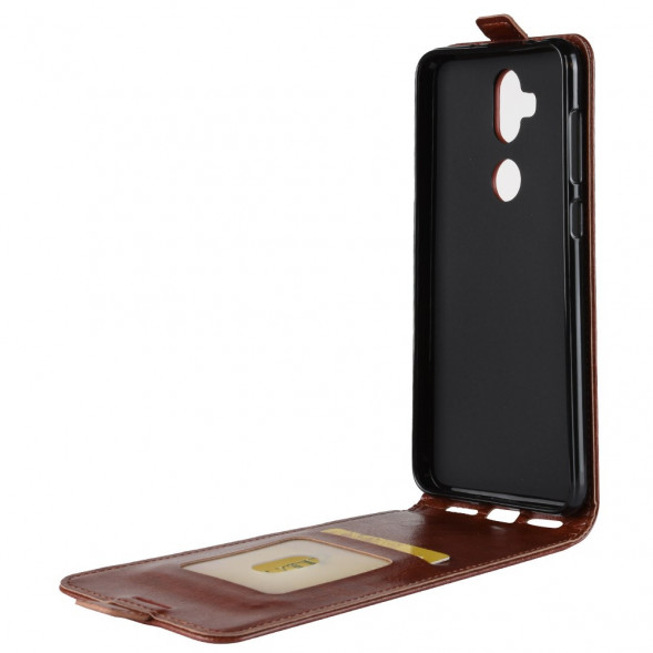 Чехол флип Crazy Horse для Asus Zenfone 5 Lite ZC600KL (коричневый)