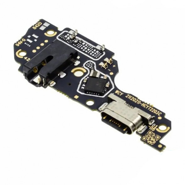 Шлейф для Vivo Y21 (2021) плата на разъем зарядки, разъем гарнитуры и микрофон