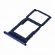 Держатель сим карты лоток для Huawei Honor 9X, Honor 9X Premium (Синий)