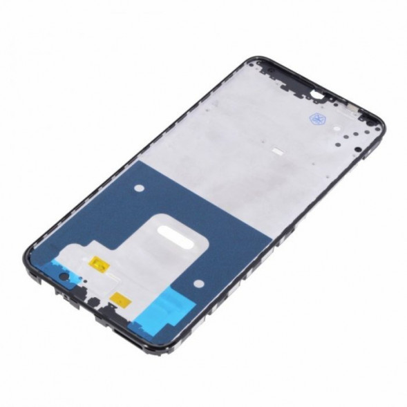 Рамка дисплея для Huawei Honor 9A (MOA-LX9N) Y6p (MED-LX9N) (средняя часть) (Черная)