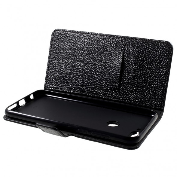 Чехол с визитницей для Huawei Honor 7C (AUM-L41) (черный)