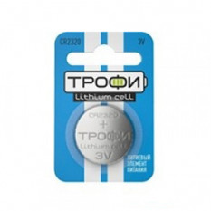 Батарейка Трофи CR2320-1BL 3В (1/10/240)